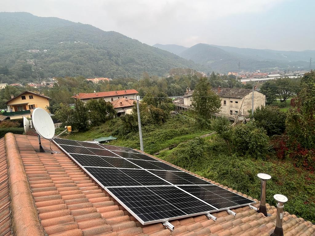 realizzazione impianto fotovoltaico montagna-piemone