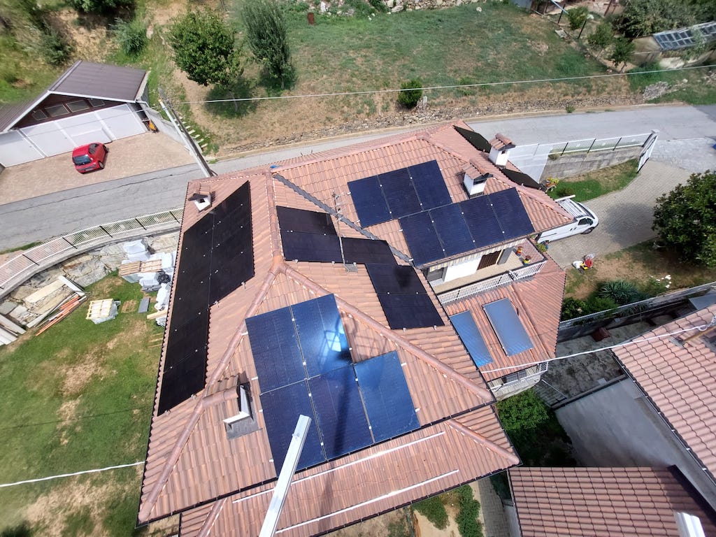 Impianto fotovoltaico domestico