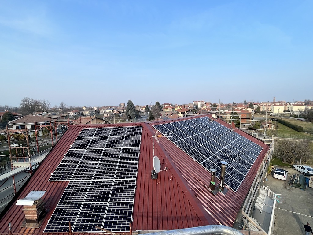 impianto fotovoltaico casa privata