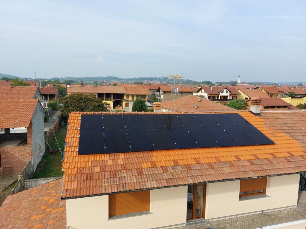 realizzazione impianto fotovoltaico privato