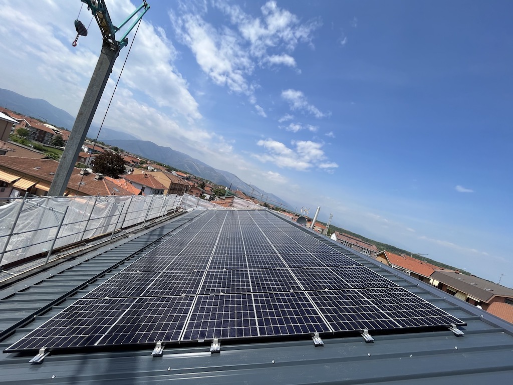 impianto fotovoltaico industriale